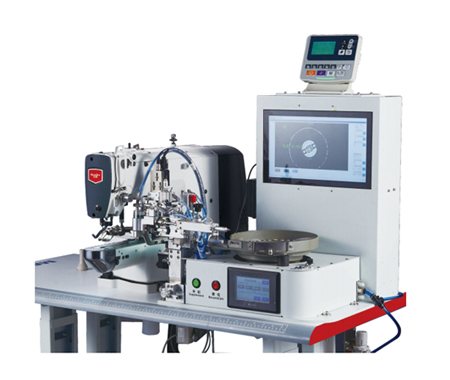 ⾼速电⼦视觉⾃动喂扣机